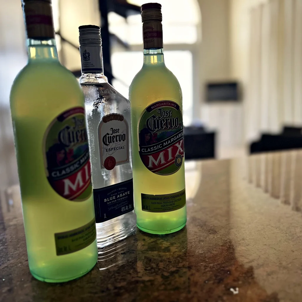 stocked-bar-with-cocktail-mixers