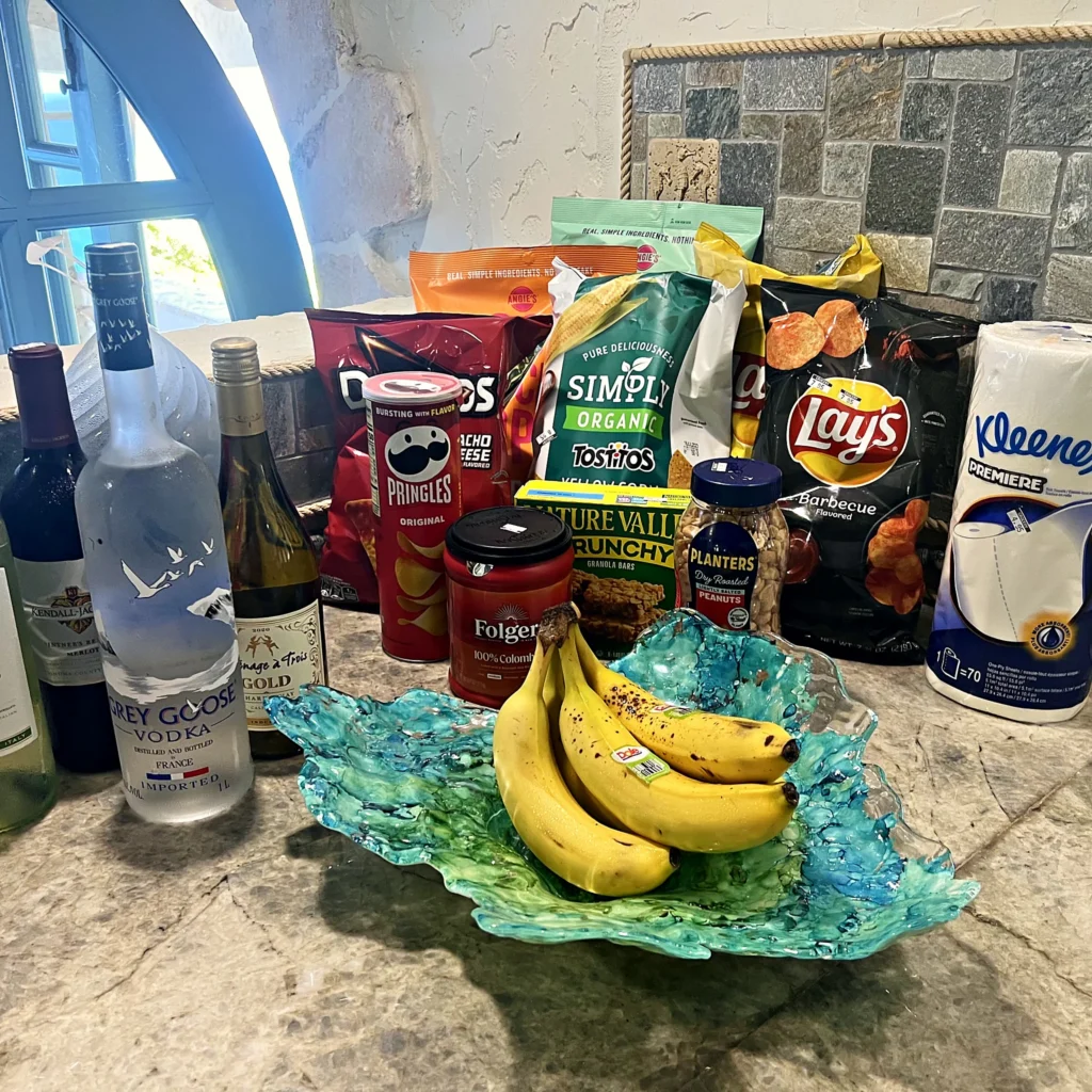 welcome-provisioning-snacks-and-drinks